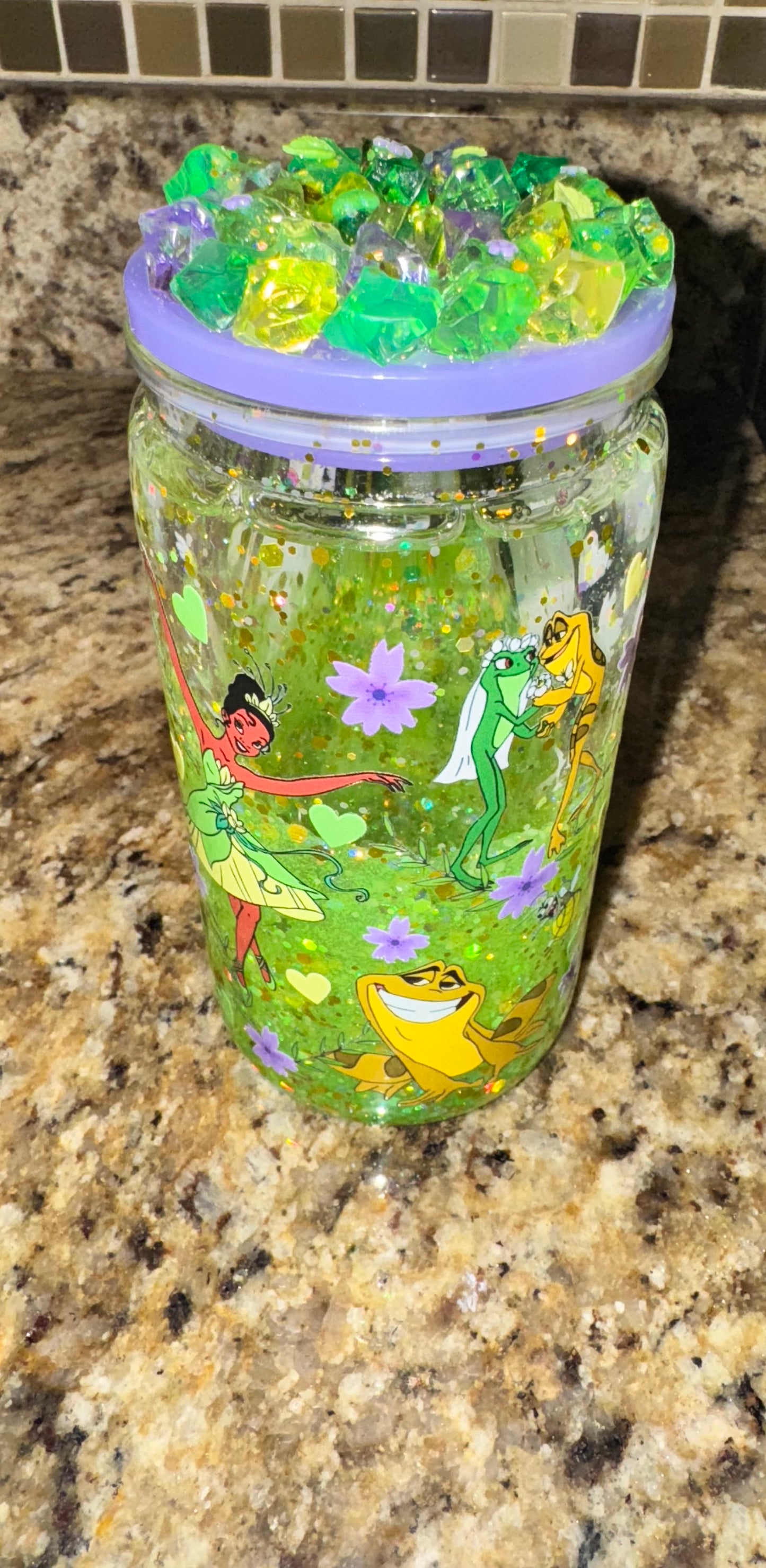 Kustom plastic 16oz tumbler