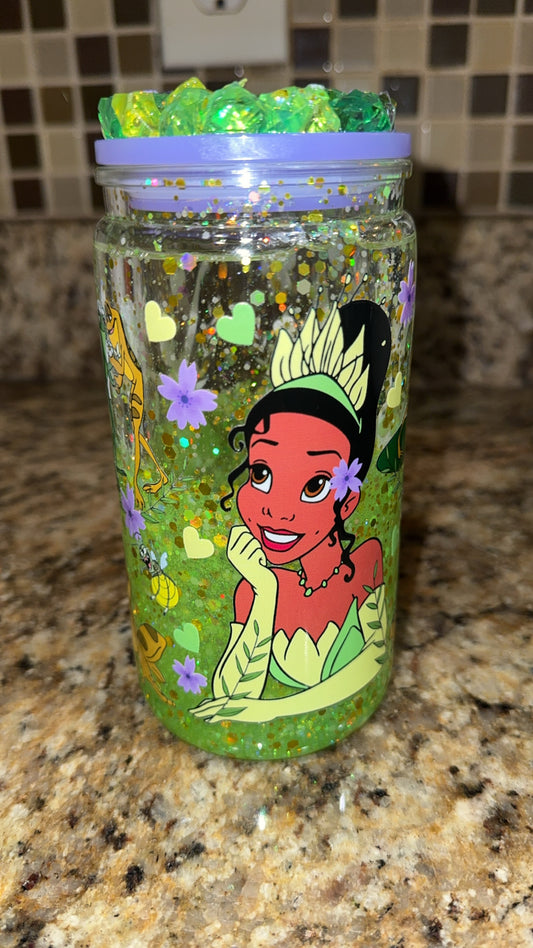 Kustom 16oz glass snow-globe